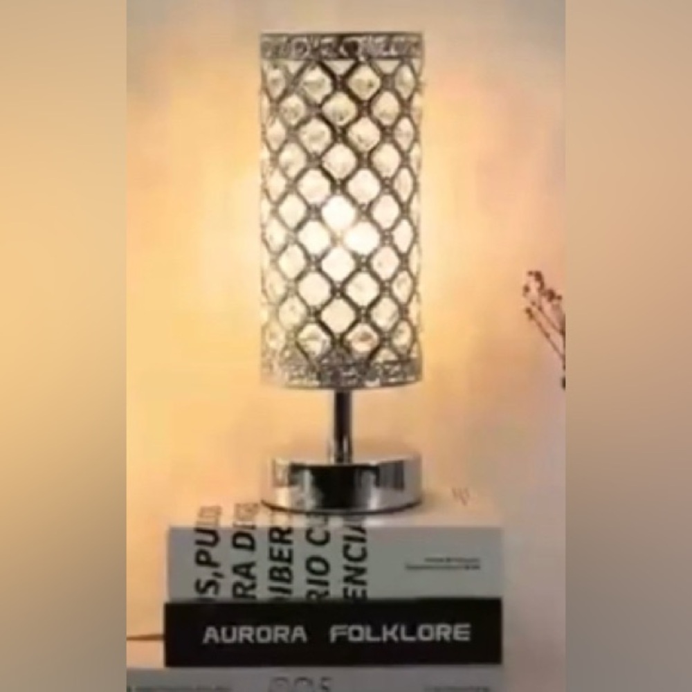 Phone charging touch lap with Crystal like aesthetic ❤️